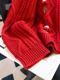 Ndyad round neck cardigan sweater HZ1024