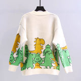 Ndyad Dinosaur Long Sleeve Sweater HZ1024