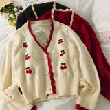 Ndyad Cardigan Cherry Sweater HZ1024