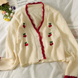 Ndyad Cardigan Cherry Sweater HZ1024