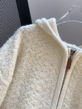 Ndyad zip-up knitted cardigan HZ1024
