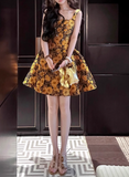 Ndyad 3D Flower Sling Dress HZ1024
