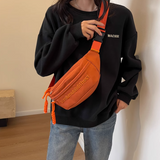 Ndyad crossbody chest bag versatile casual one-shoulder dumpling bag HZ1024