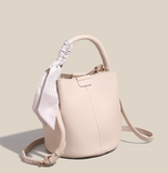 Ndyad trendy red niche versatile portable bucket bag HZ1024