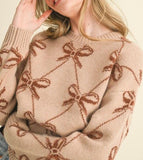Ndyad neck pullover sweater HZ1024