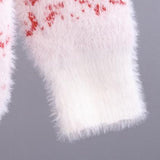 Ndyad Snowflake Long Sleeve Sweater HZ1024