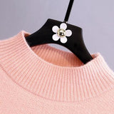 Ndyad Snowflake Long Sleeve Sweater HZ1024