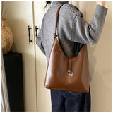 Ndyad retro shoulder bag casual bucket bag HZ1024
