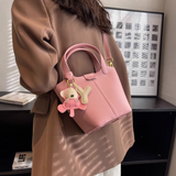 Ndyad and simple large capacity bucket bag HZ1024