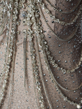 Ndyad Straps Mermaid Beading Satin Long Prom Dress Rhinestone Formal Evening Dress HZ1024