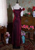 Ndyad Retro Chiffon Ruffles Prom Dress ??Charming Evening Dress for Quinceanera&Graduation HZ1024