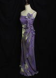Ndyad Retro Chiffon Ruffles Prom Dress ??Charming Evening Dress for Quinceanera&Graduation HZ1024