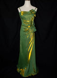 Ndyad Retro Chiffon Ruffles Prom Dress ??Charming Evening Dress for Quinceanera&Graduation HZ1024