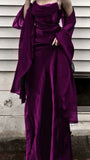 Ndyad Dark Green Prom Dress Spaghetti Strap Chiffon Evening Gown with Shawl HZ1024