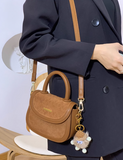 Ndyad autumn and winter niche design saddle bag retro versatile hand-held shoulder messenger bag HZ1024