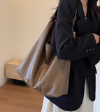 Ndyad and winter fashion simple high-end shoulder bag casual versatile large capacity tote bag HZ1024