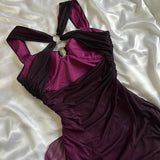 Ndyad dresses under $160||Elegant Gradient Navy Blue Sheath Spaghetti Straps Sparkling Chiffon Prom Dress for Party HZ1024