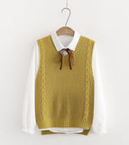 Ndyad Preppy Sleeveless Sweater HZ1024
