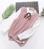 Ndyad Preppy Sleeveless Sweater HZ1024