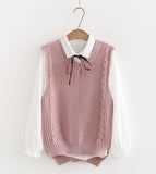 Ndyad Preppy Sleeveless Sweater HZ1024