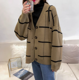 Ndyad style all-match knitted cardigan coat HZ1024