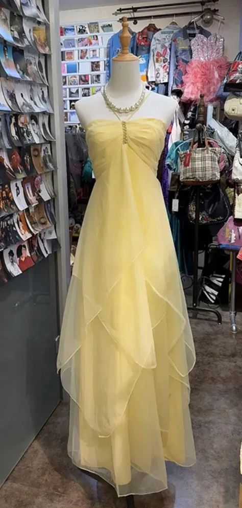 Ndyad Yellow Chiffon Cocktail Party Dresses Halter Neck Sleeveless Guest Dresses HZ1024