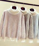 Ndyad Cute Turtleneck Sweater HZ1024