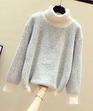 Ndyad Cute Turtleneck Sweater HZ1024