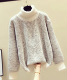 Ndyad Cute Turtleneck Sweater HZ1024