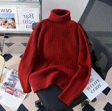 Ndyad high collar thick sweater HZ1024