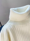 Ndyad high collar thick sweater HZ1024