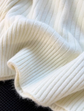 Ndyad high collar thick sweater HZ1024