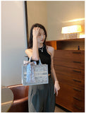 Ndyad canvas shoulder commuter handbag HZ1024