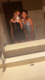 Ndyad Blue Bodycon Short Homecoming Dress V Neck Formal Dress Birthday Party Dress HZ1024