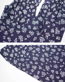 Ndyad Retro Floral Sleeveless Halter Dress HZ1024