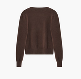 Ndyad pattern crew neck long sleeve sweater HZ1024
