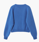 Ndyad round neck loose cardigan HZ1024