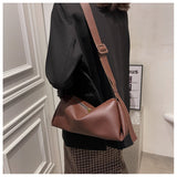 Ndyad retro versatile trapezoidal shoulder bag HZ1024