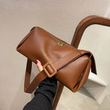 Ndyad retro versatile trapezoidal shoulder bag HZ1024