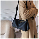 Ndyad retro versatile trapezoidal shoulder bag HZ1024