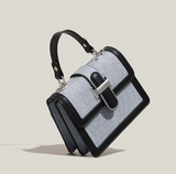 Ndyad contrast color small square bag single shoulder handbag crossbody bag HZ1024
