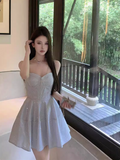Ndyad Sweetheart Homecoming Dress,Spaghetti Strap Short Prom HZ1024