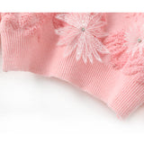 Ndyad floral embroidered crewneck sweater HZ1024