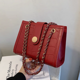 Ndyad large capacity chain shoulder messenger bag HZ1024
