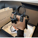 Ndyad shoulder crossbody bag portable bucket bag HZ1024