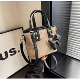 Ndyad shoulder crossbody bag portable bucket bag HZ1024