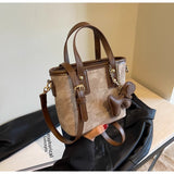 Ndyad shoulder crossbody bag portable bucket bag HZ1024