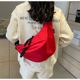 Ndyad versatile nylon cloth crescent bag HZ1024