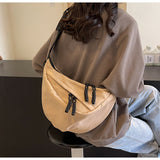 Ndyad versatile nylon cloth crescent bag HZ1024