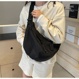 Ndyad versatile nylon cloth crescent bag HZ1024